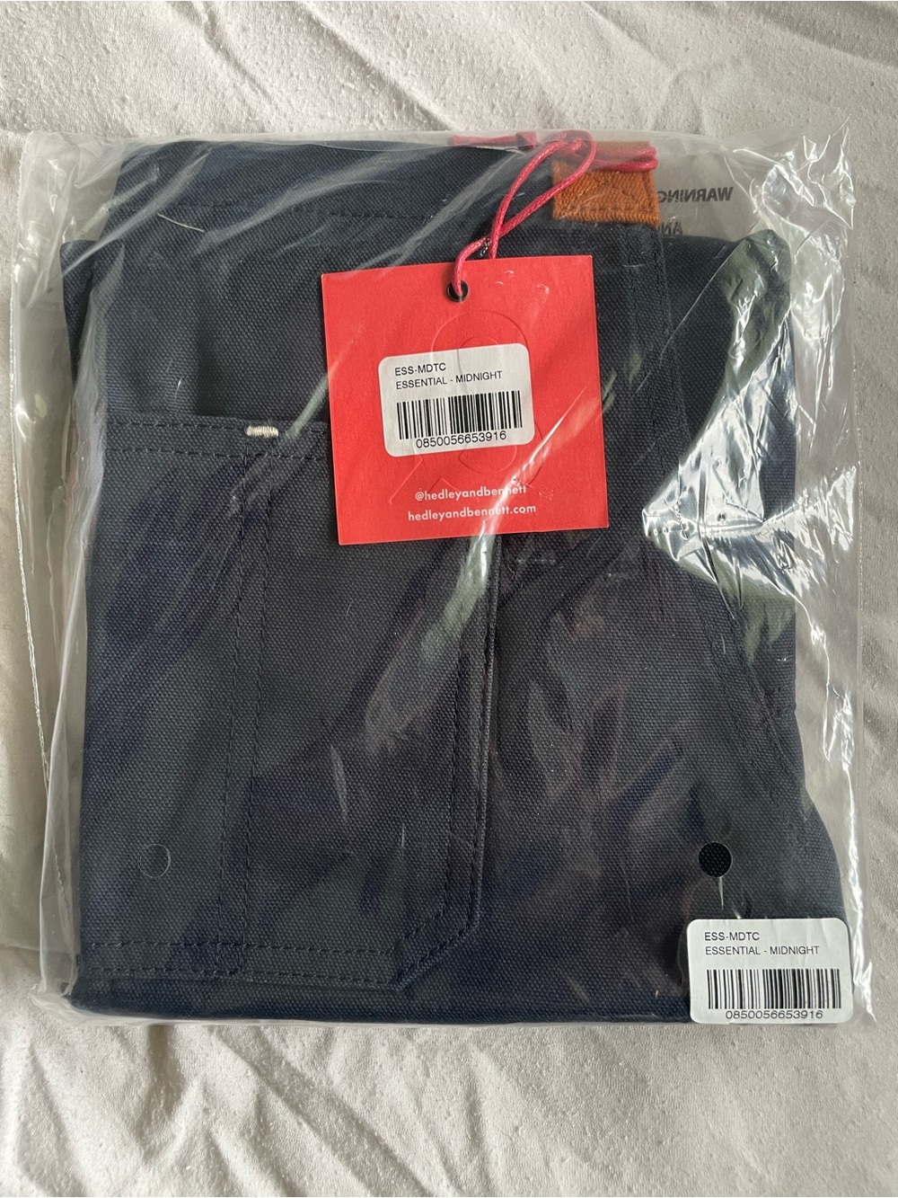 Hedley & Bennet Midnight Apron